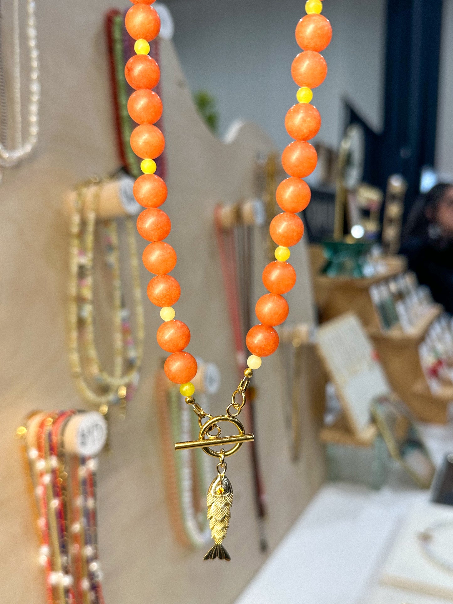 Gemstones, Pearls with a Pendant Charm