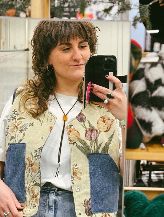 Beaded Bolo Necklace