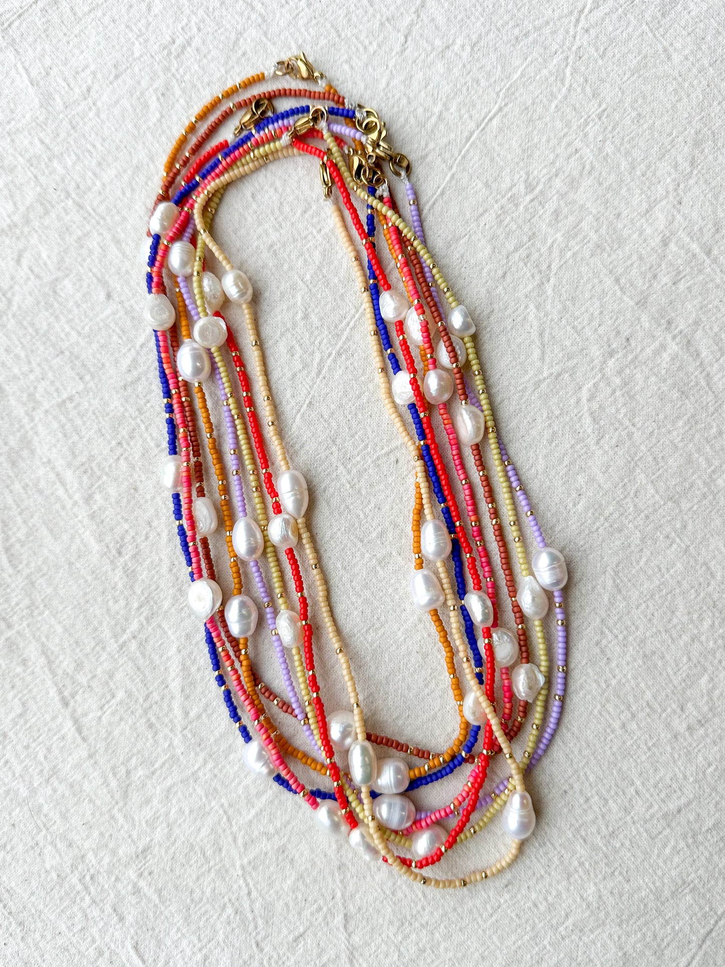 Colourful Beads & Freshwater Pearls