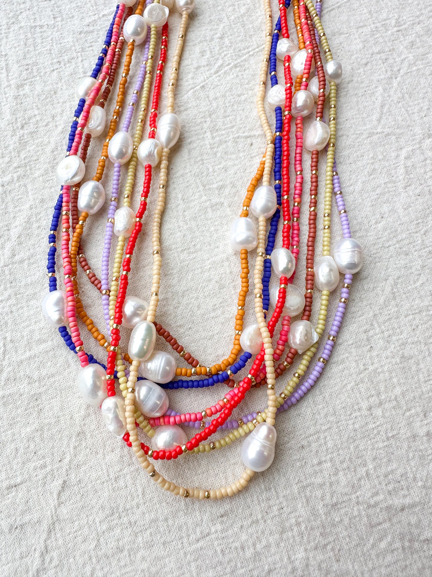 Colourful Beads & Freshwater Pearls