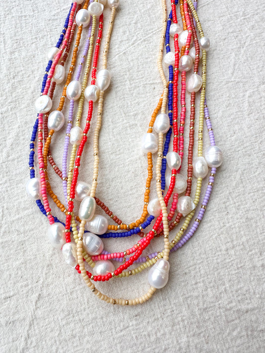 Colourful Beads & Freshwater Pearls