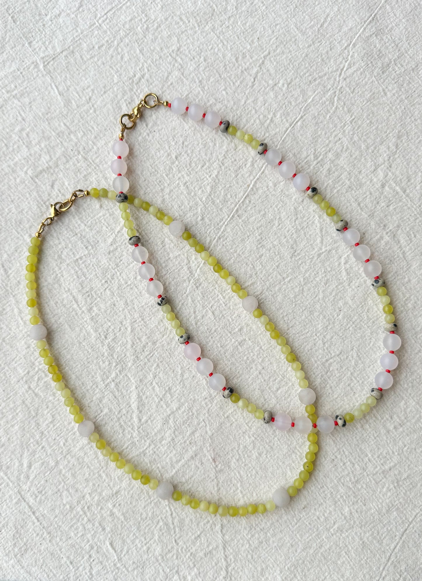 Lemon Jade Necklaces
