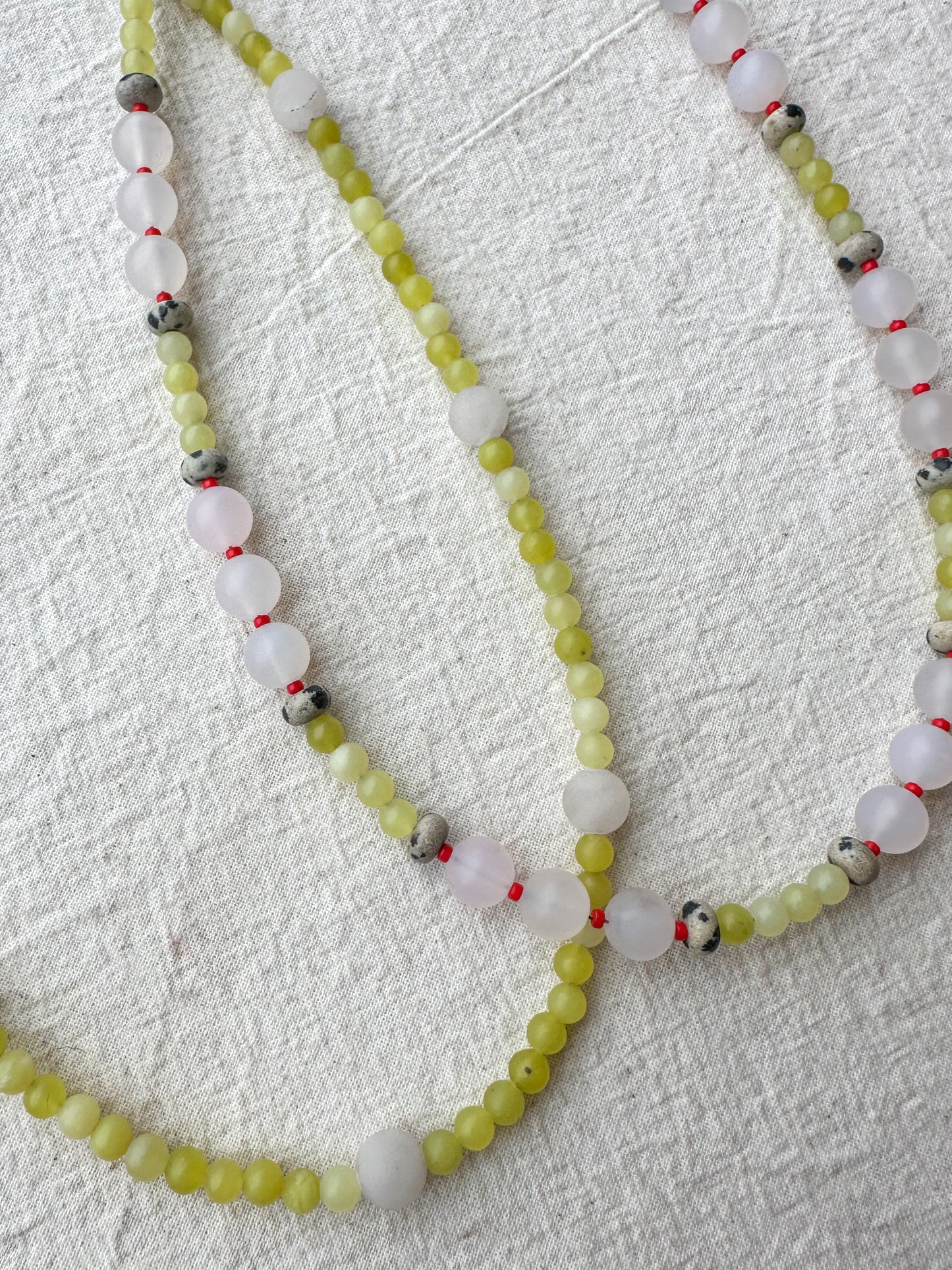Lemon Jade Necklaces