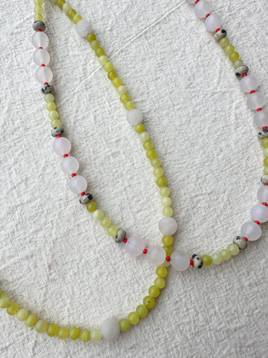 Lemon Jade Necklaces
