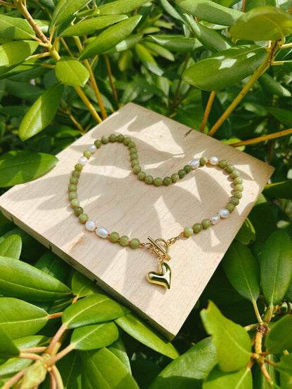 Gemstones, Pearls with a Pendant Charm